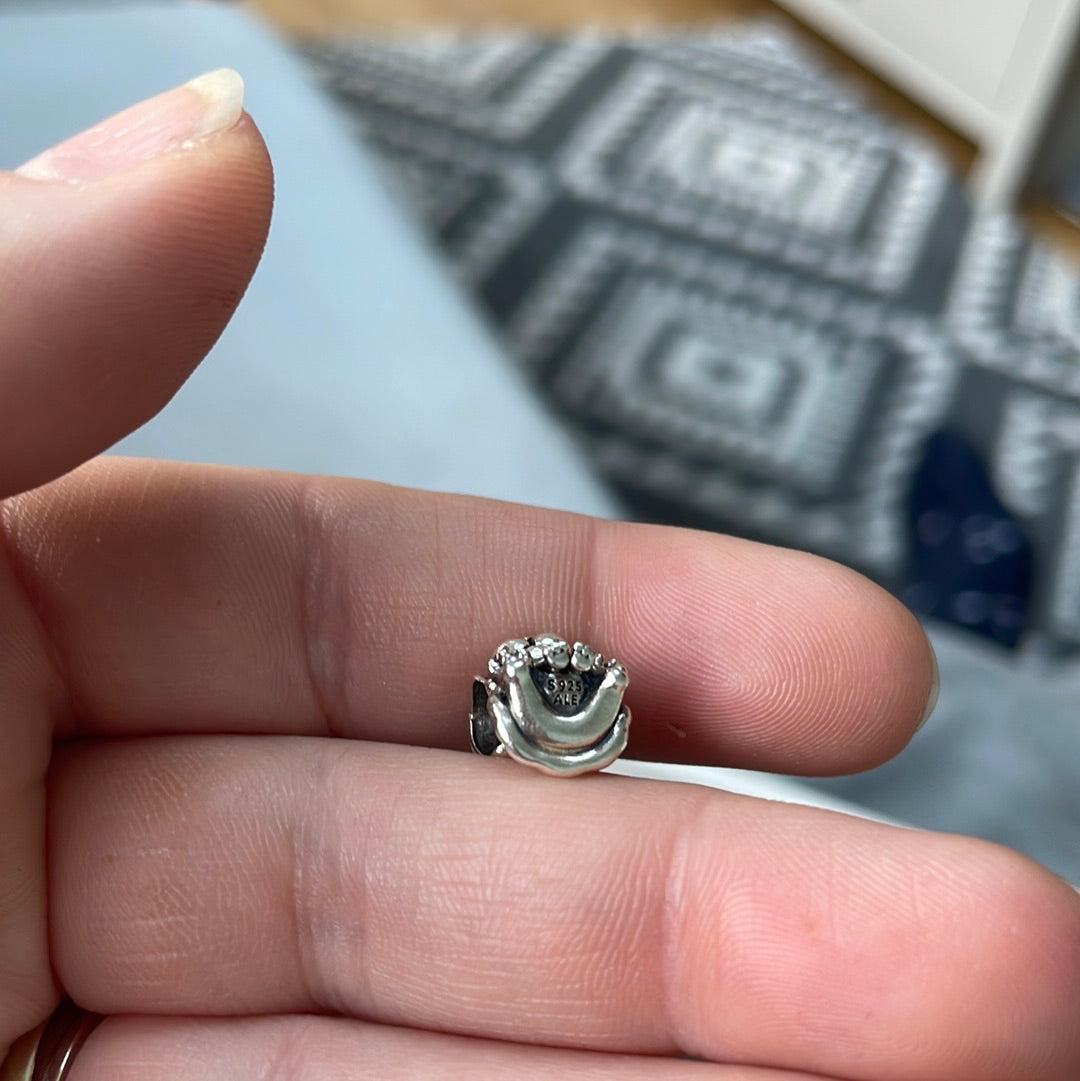 Genuine Pandora British Lion Union Jack enamel Charm