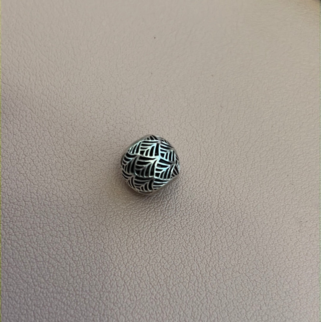 Genuine Pandora Tropicana Palm Tree Leaf Openwork Charm