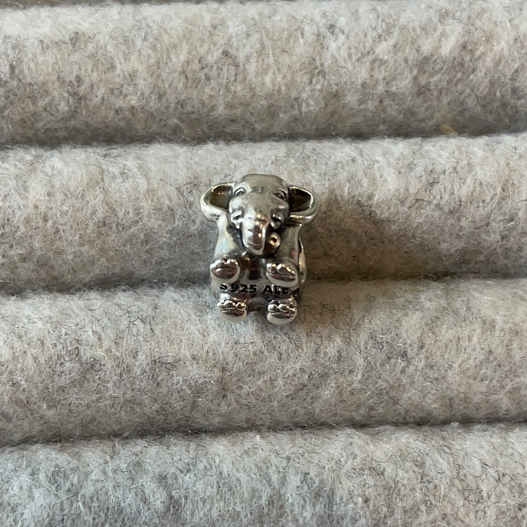 Genuine Pandora Lucky Elephant Charm Animal