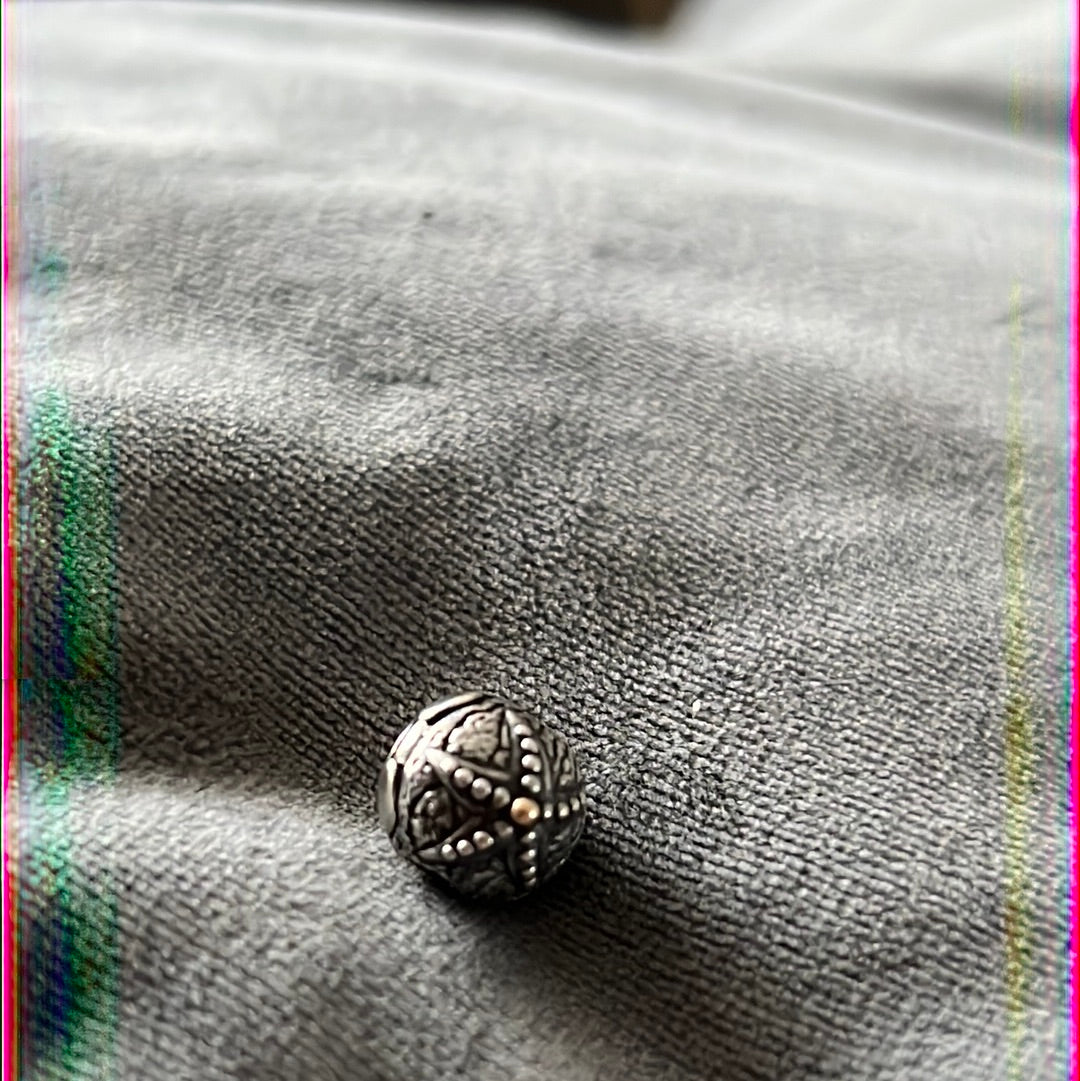 Genuine Pandora Two Tone Starfish Clip RARE