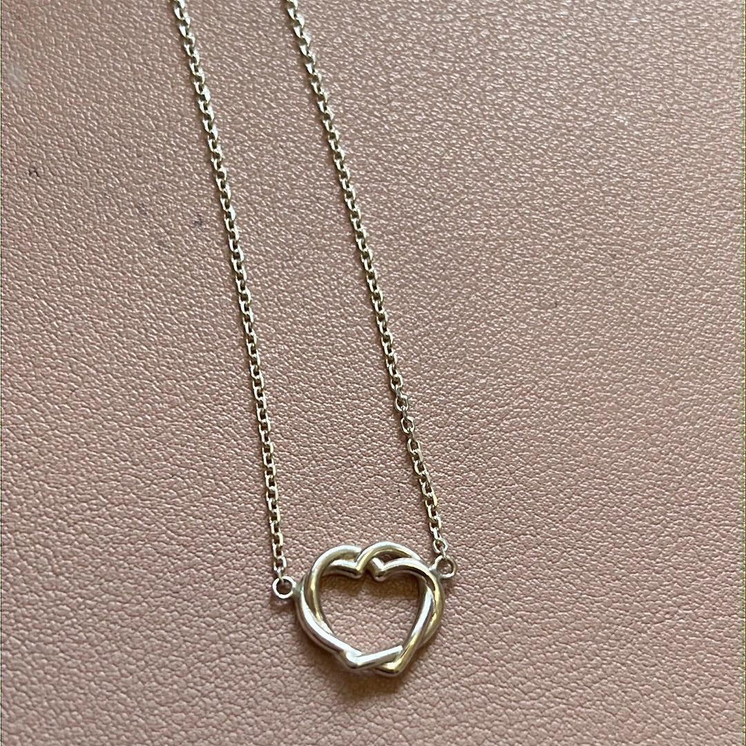 Genuine Links of London Heart Kindred Spirits Soul Mini Necklace 45cm Drop