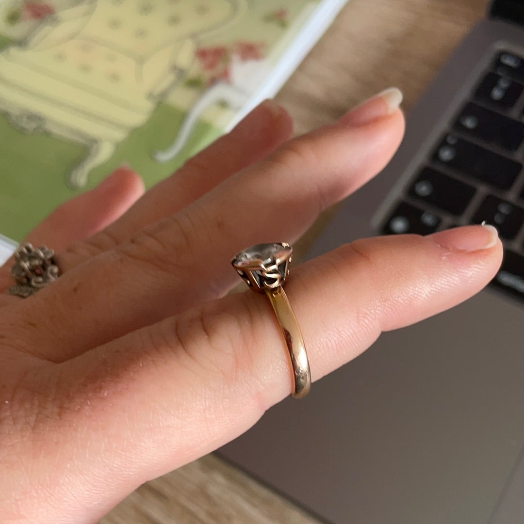 Thomas Sabo Rose Gold Clear Stone CZ Eternity Ring Size 54 VARIOUS STYLES