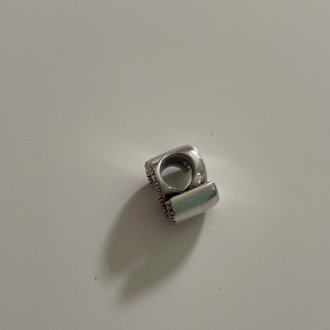 Genuine Pandora Letter Charm With Hearts S