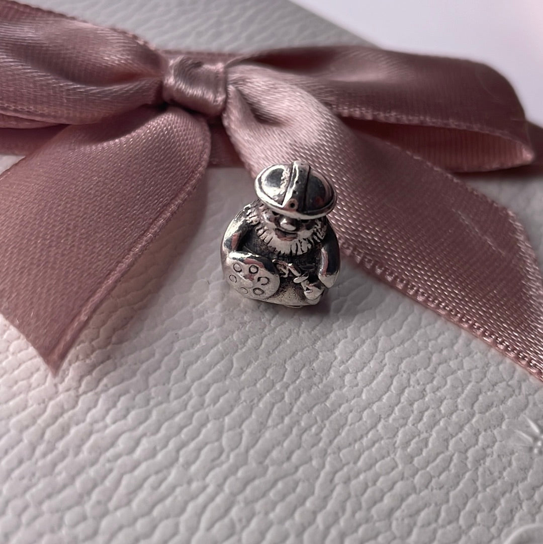 Genuine Pandora Viking Charm Rare