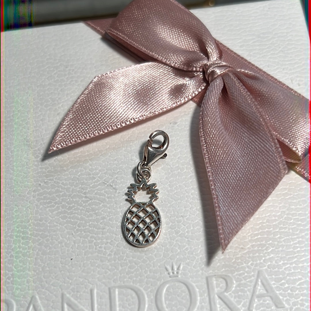 Genuine Thomas Sabo Pineapple Openwork Clip Pendant Charm