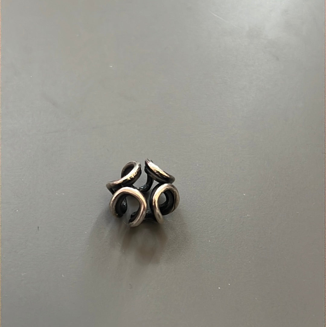 Genuine Trollbeads Wavey Line Openwork Retired Charm