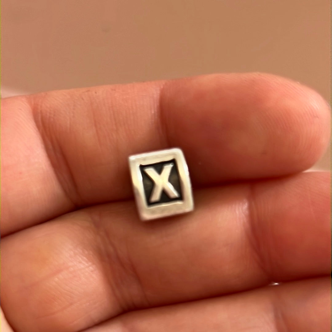 Genuine Pandora Letter X Charm