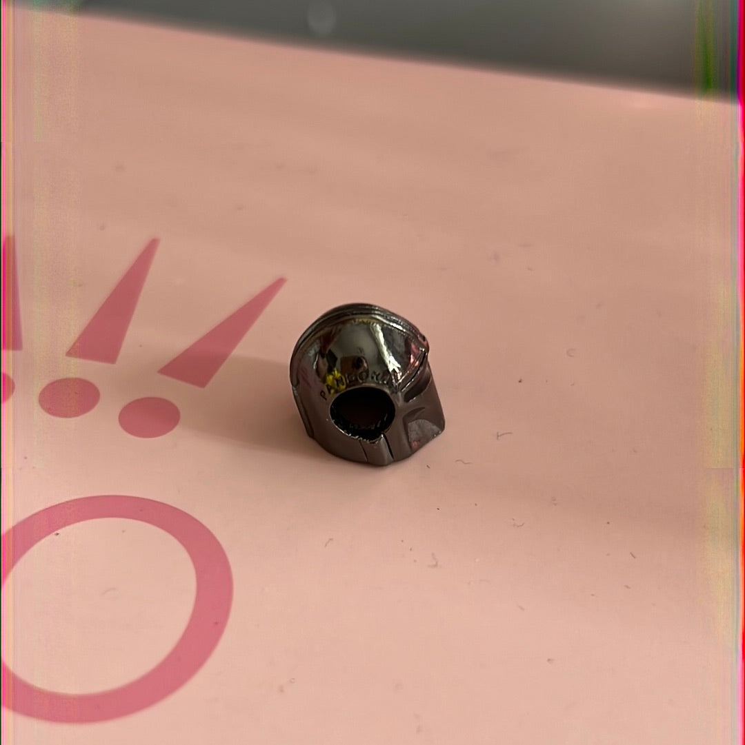 Genuine Pandora Disney Star Wars Mandalorian Helmet Charm