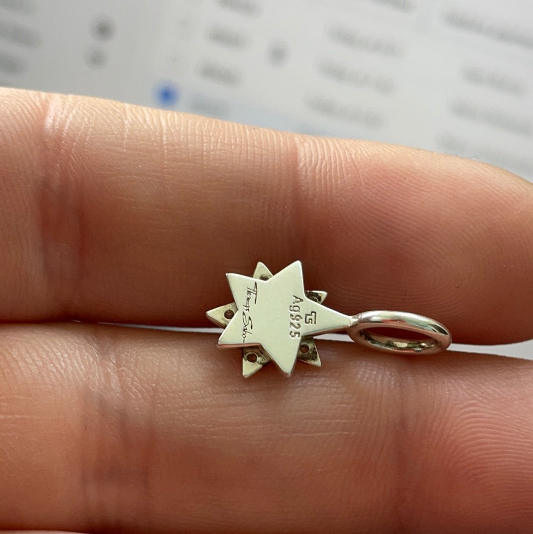 Genuine Thomas Glam and Soul Pave Beautiful Sparkle Star Pendant
