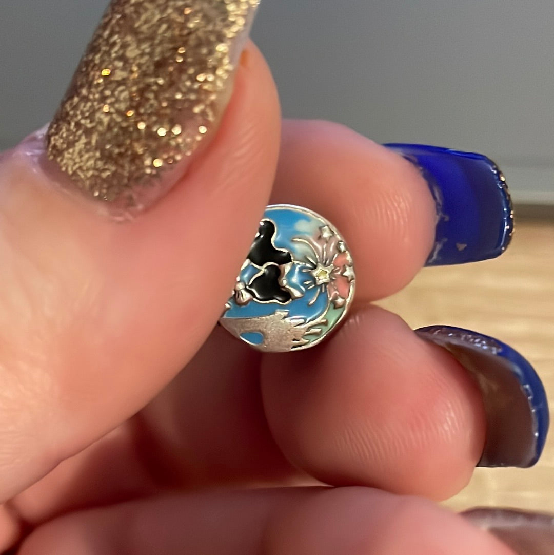 Genuine Pandora Disney Minnie and Mickey Mouse Enamel Happily Ever After Parks Exclusive