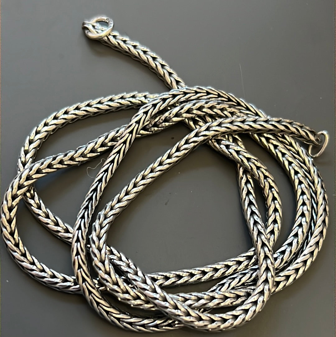 Genuine Trollbeads Sterling Silver Necklace Chain Sizes..