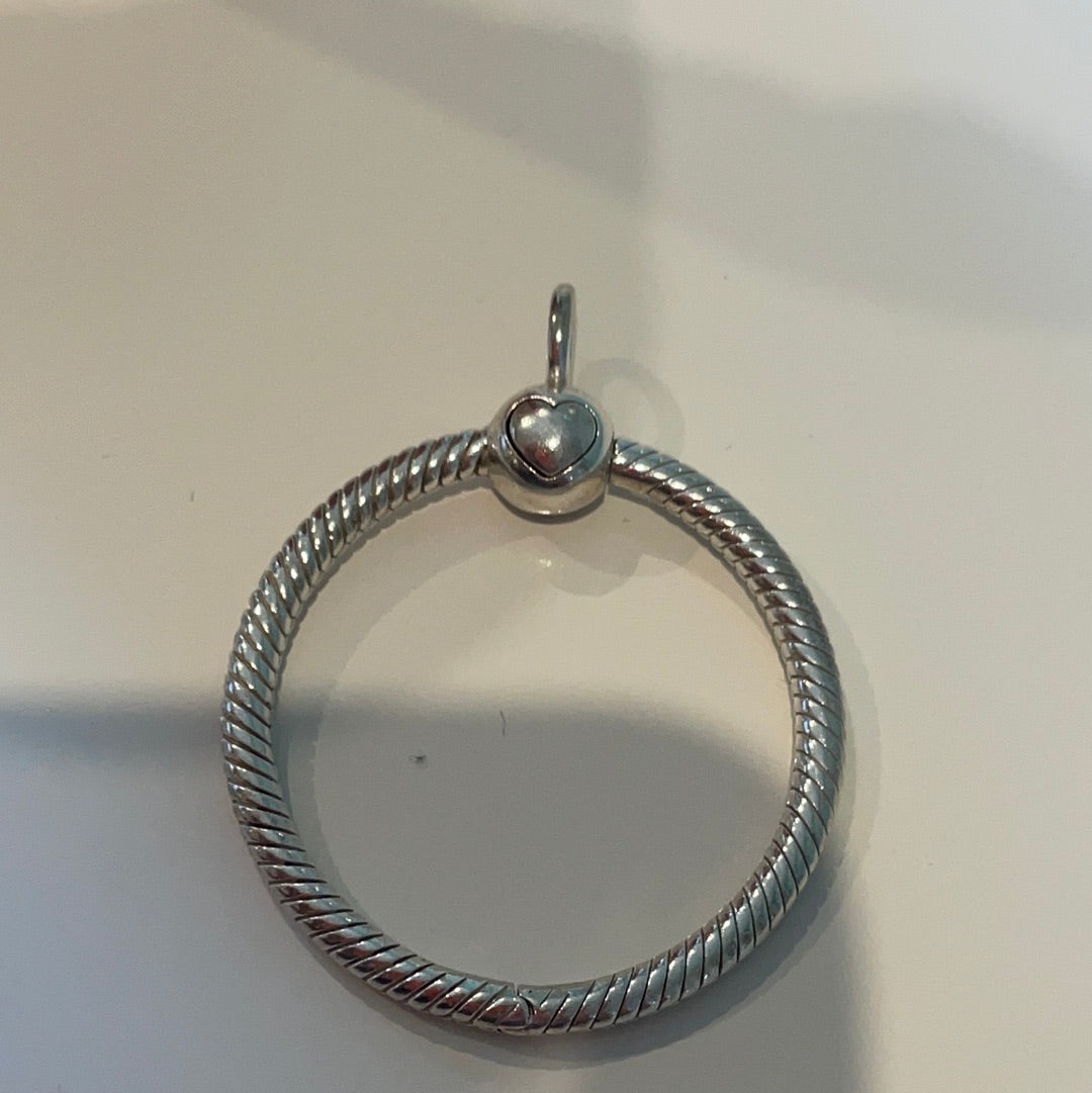 Genuine Pandora O Pendant Medium Size