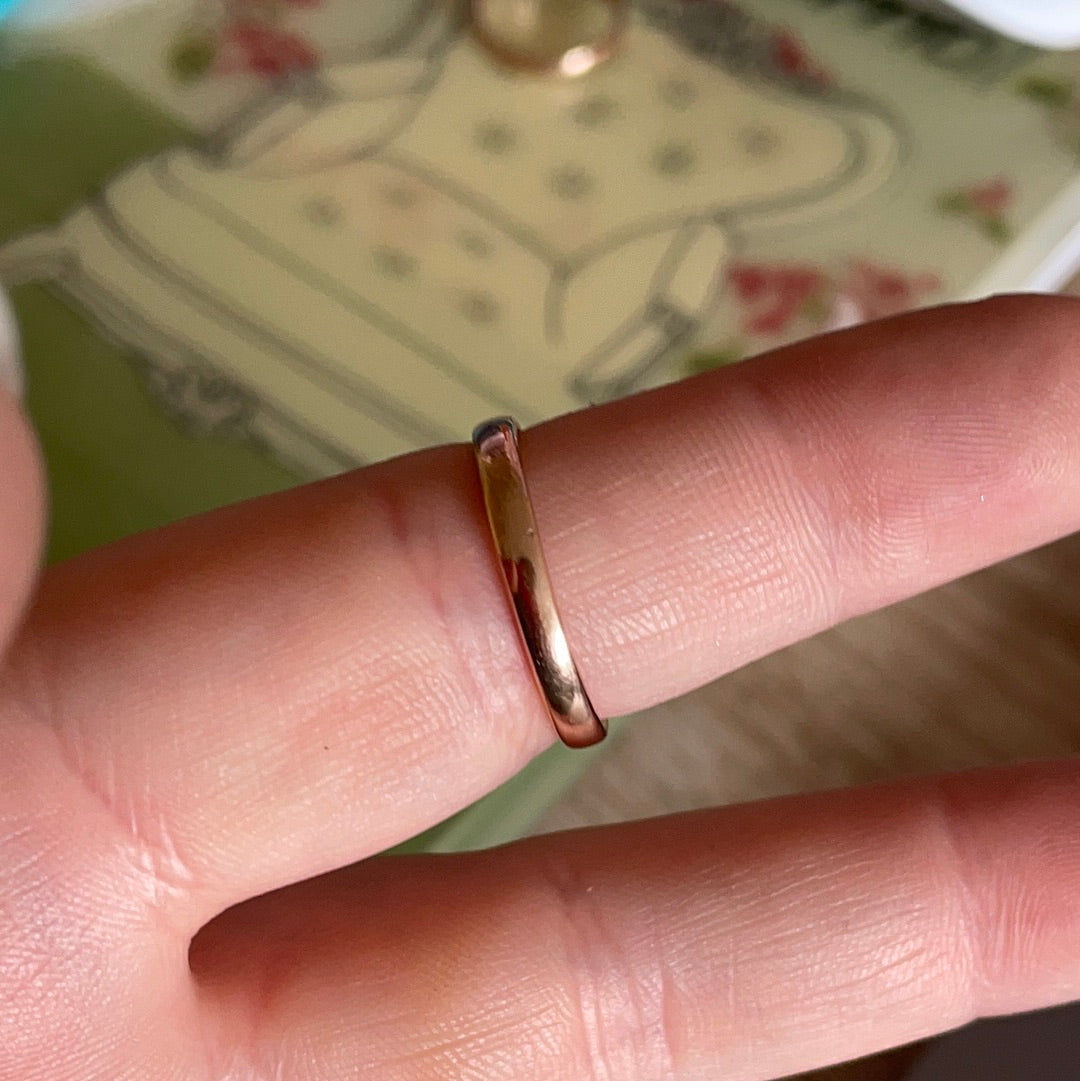 Thomas Sabo Rose Gold Clear Stone CZ Eternity Ring Size 54 VARIOUS STYLES