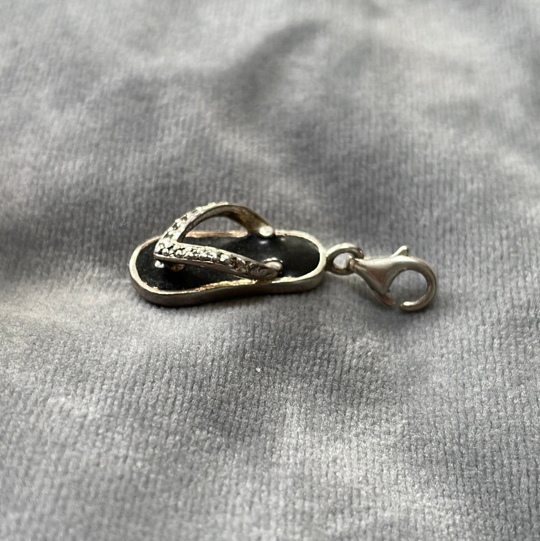 Thomas Sabo Flip Flop Summer Enamel Clip Dangle