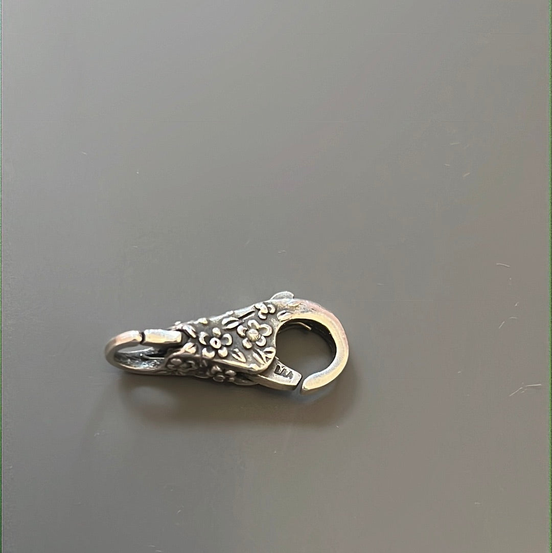 Genuine Trollbeads Floral Lace Clip Lock