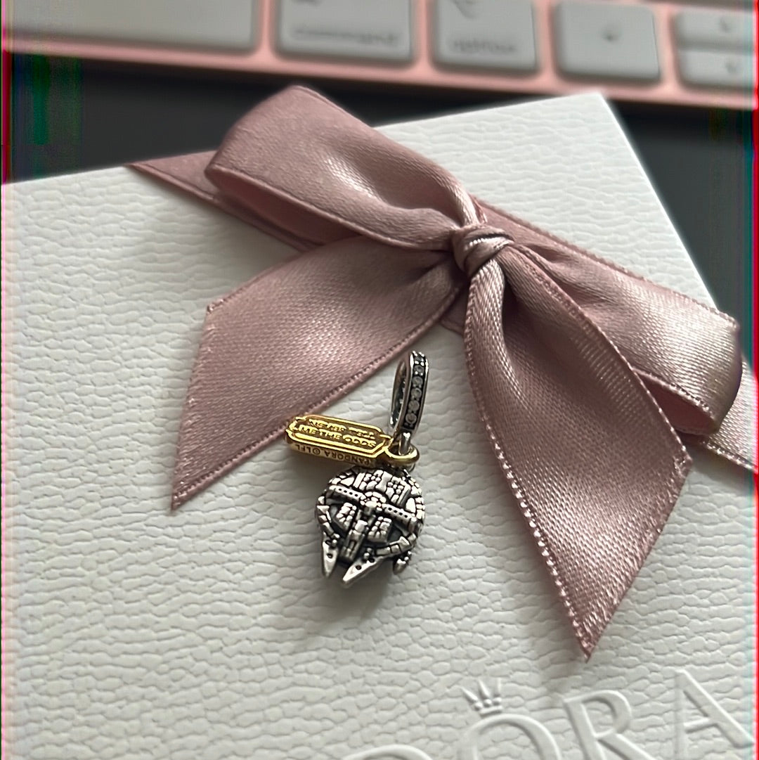 Genuine Pandora Disney Star Wars Millennium Falcom Charm