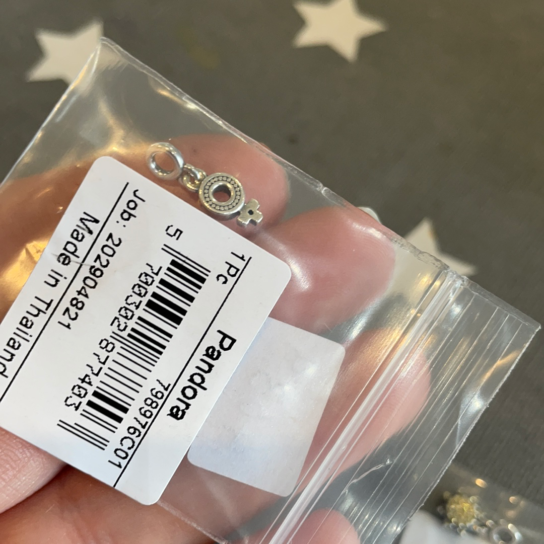 Genuine Pandora Me Essence Blue Pave My Girl Pride Gay LGBT Charm BRAND NEW