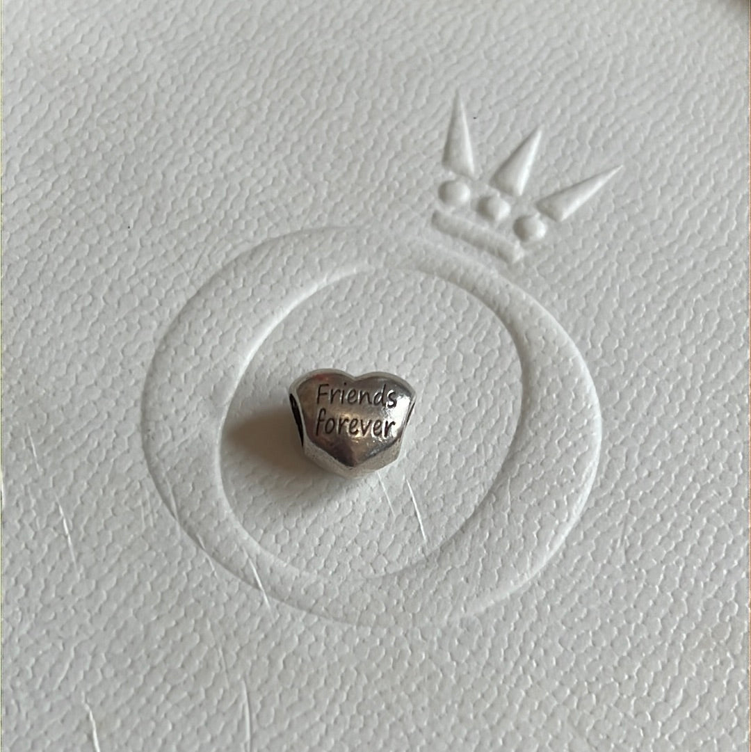 Genuine Pandora Friends Forever Heart Charm