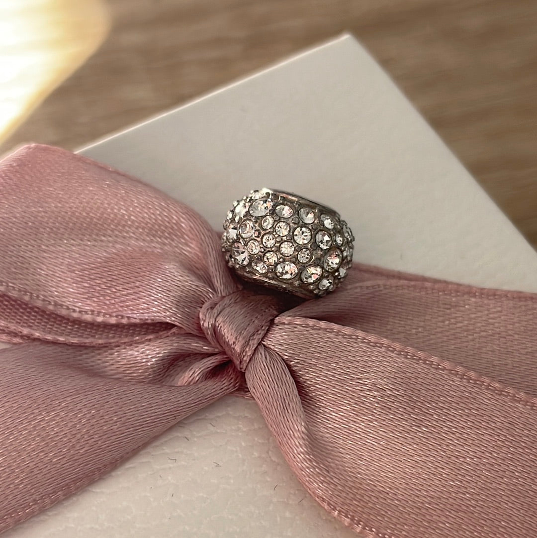Genuine Chamilia Clear Sparkle pave charm