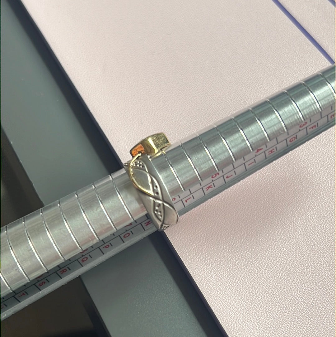 Genuine Juvite Aries Ring Size 53