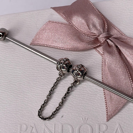 Genuine Pandora Family Forever Safety Chain 5cm
