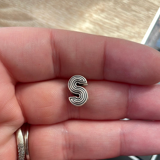 Genuine Pandora Reflexions S Letter Clip