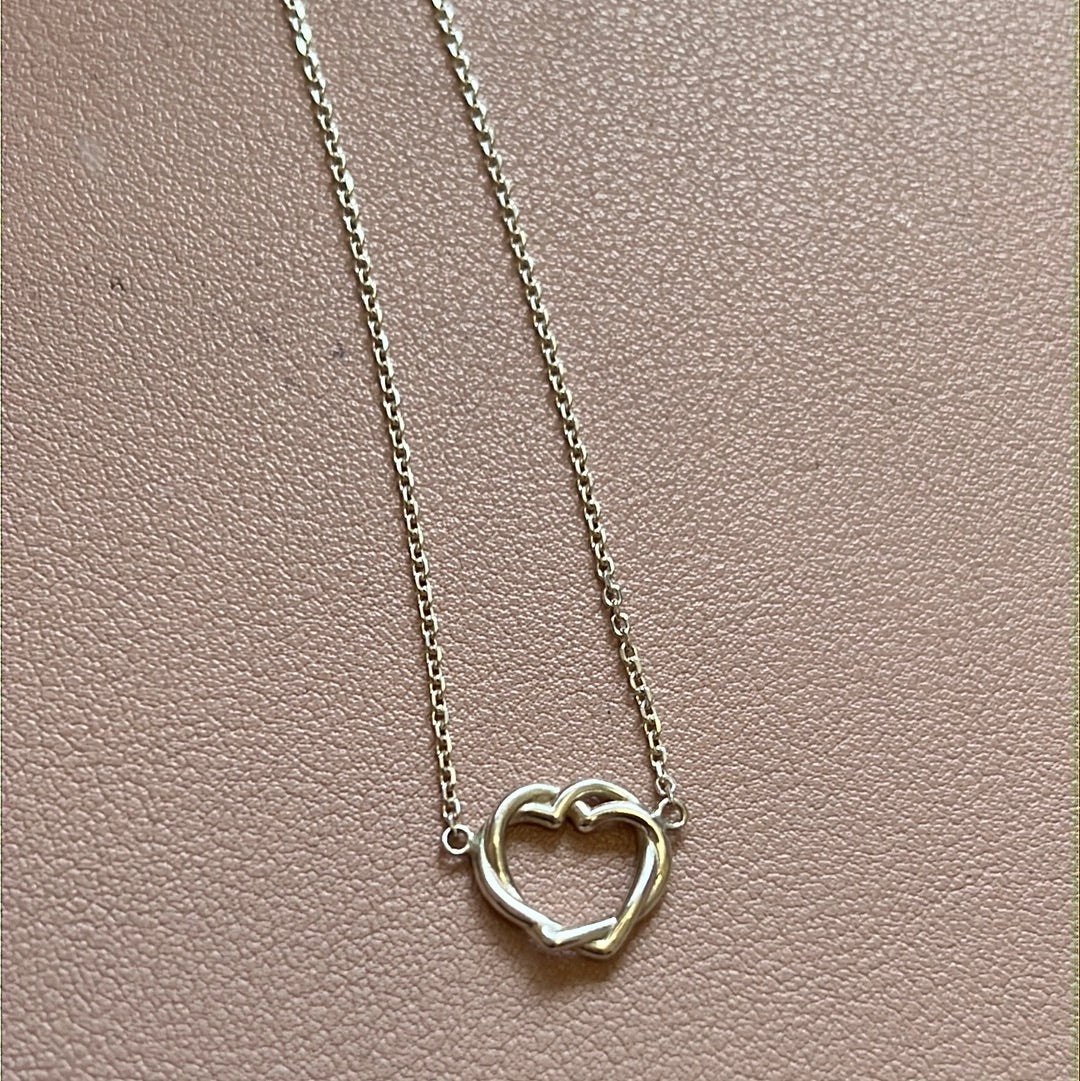 Genuine Links of London Heart Kindred Spirits Soul Mini Necklace 45cm Drop