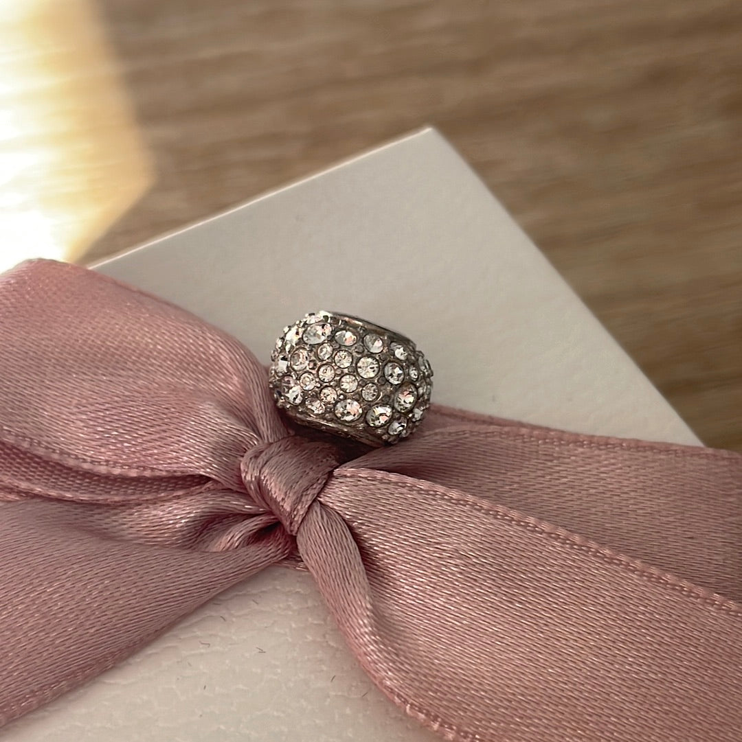 Genuine Chamilia Clear Sparkle pave charm