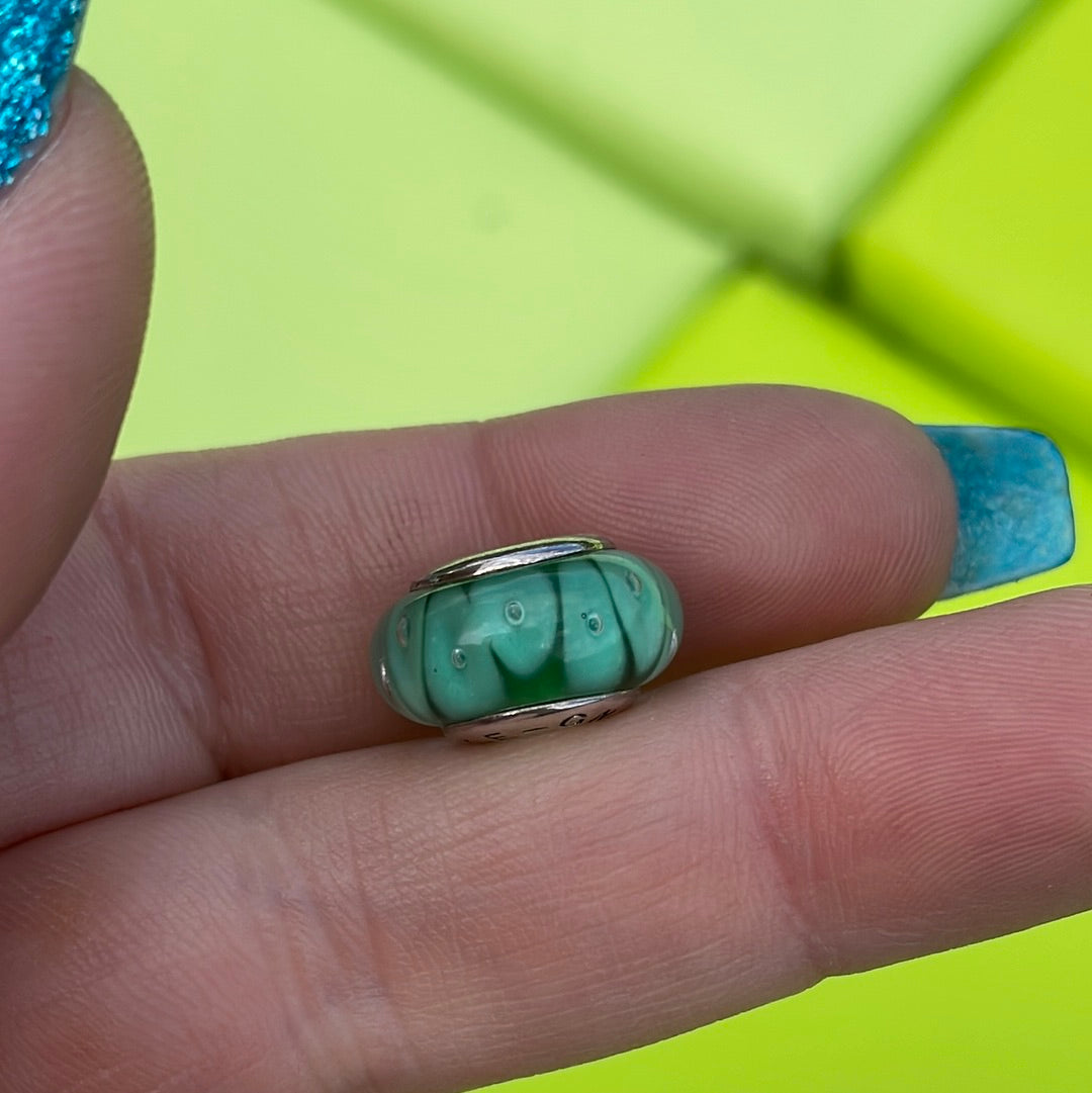 Genuine Gnoce Green Bubble Charm BN