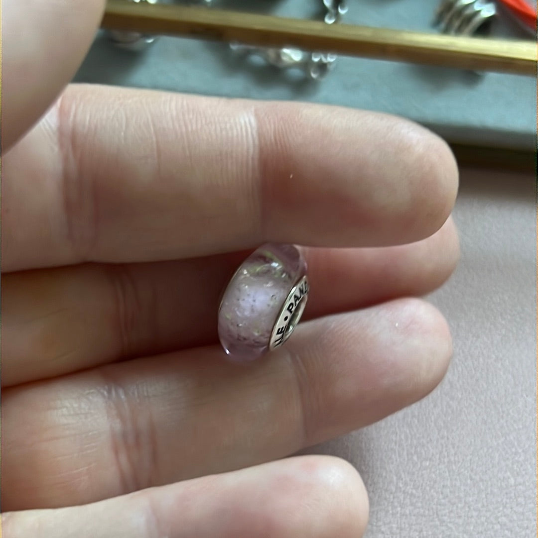 Genuine Pandora Disney Aurora Murano Charm