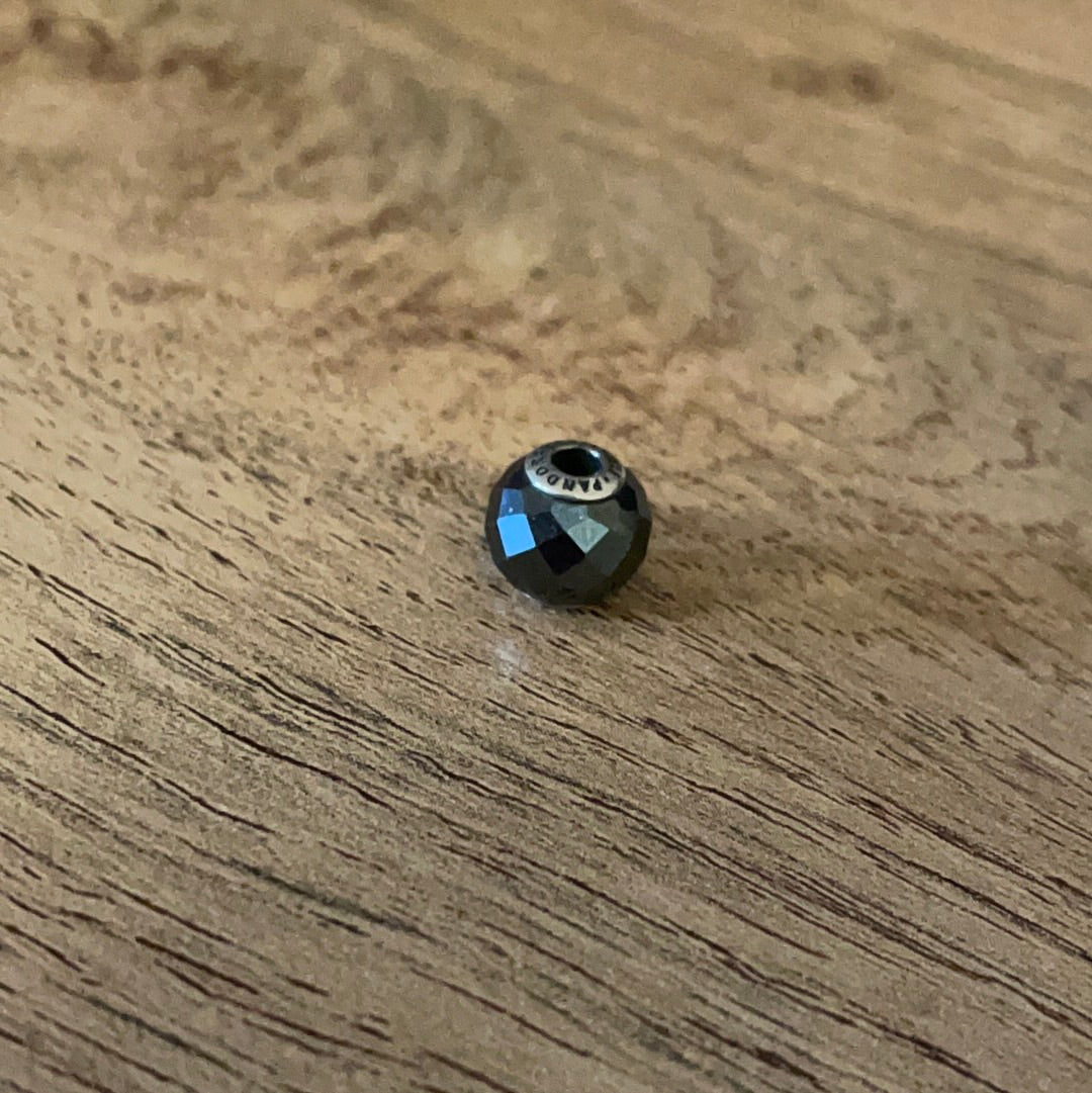 Genuine Pandora Essence Courage Grey Hematite RARE HTF