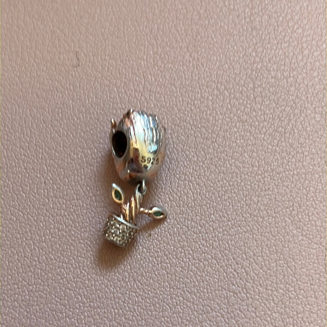 Genuine Gnoce Rose Gold Groot Charm