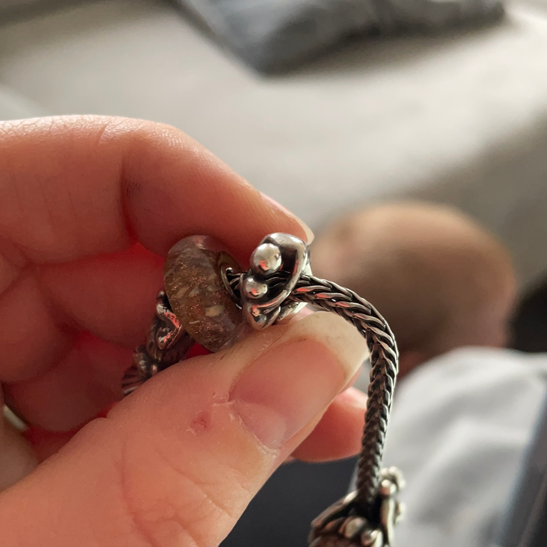 Genuine Trollbeads Maternal Love Mother and Child  Charm