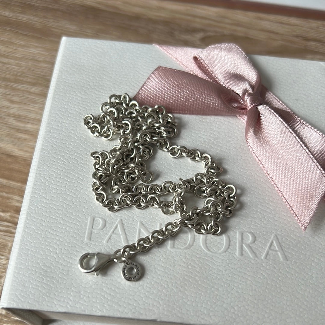 Genuine Pandora New Style Rolo Chain Necklace 50cm