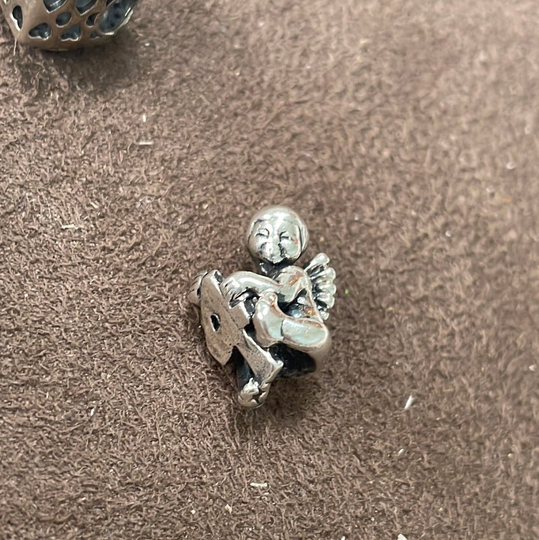 Genuine Trollbeads Angel Cherub Number 4 Charm