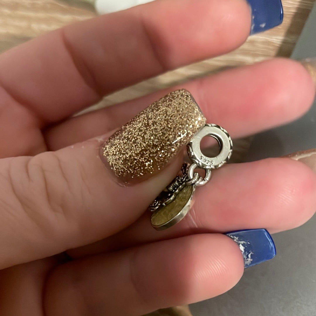 Genuine Pandora Disney Beauty and the Beast Dance Charm