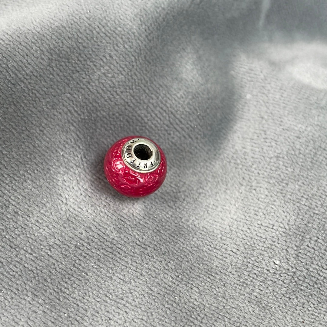 Genuine Pandora Essence Freedom Pink Charm