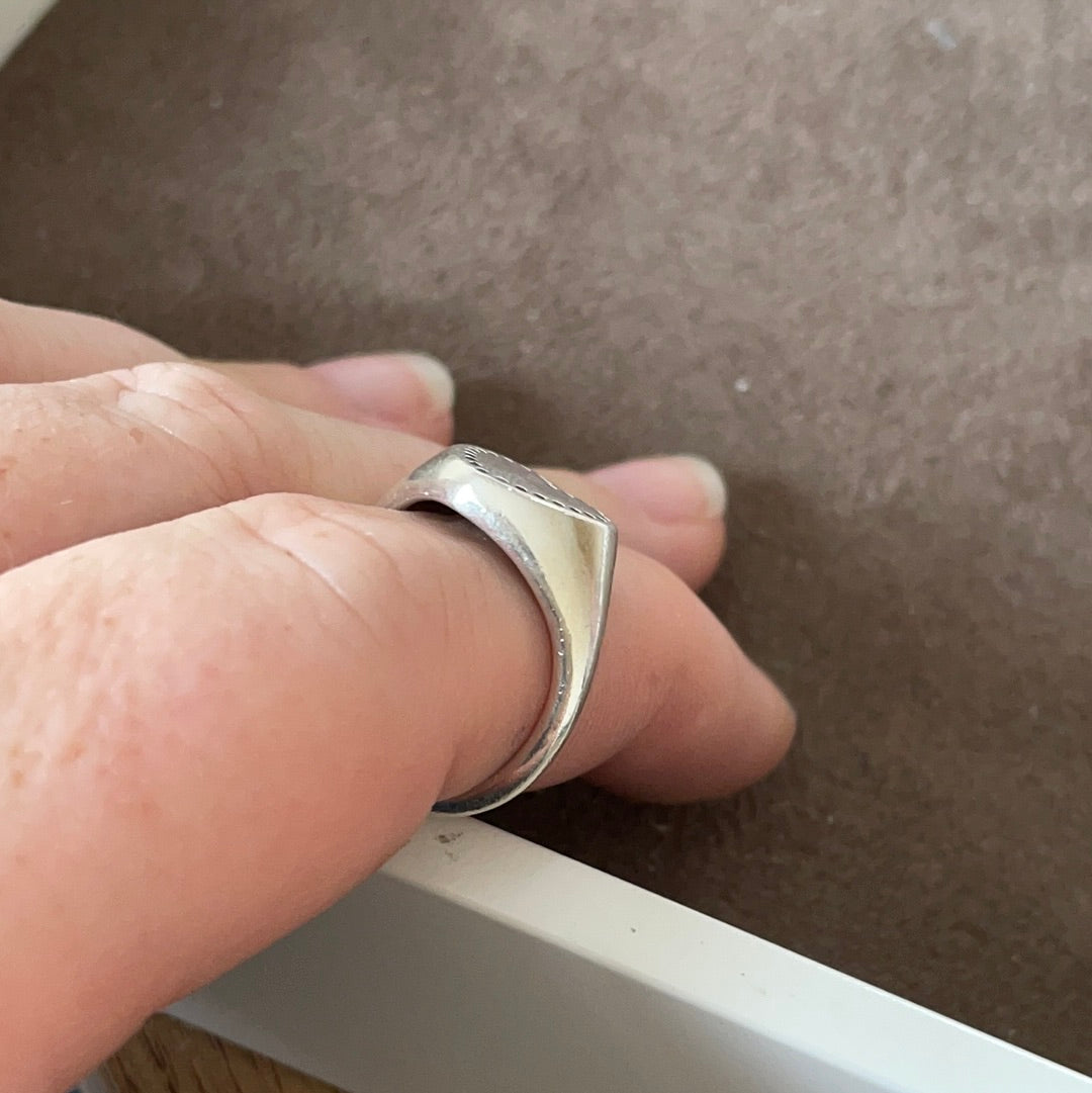 Genuine Pandora Heart Signet Ring Size 56 – Preloved Pandora Boutique