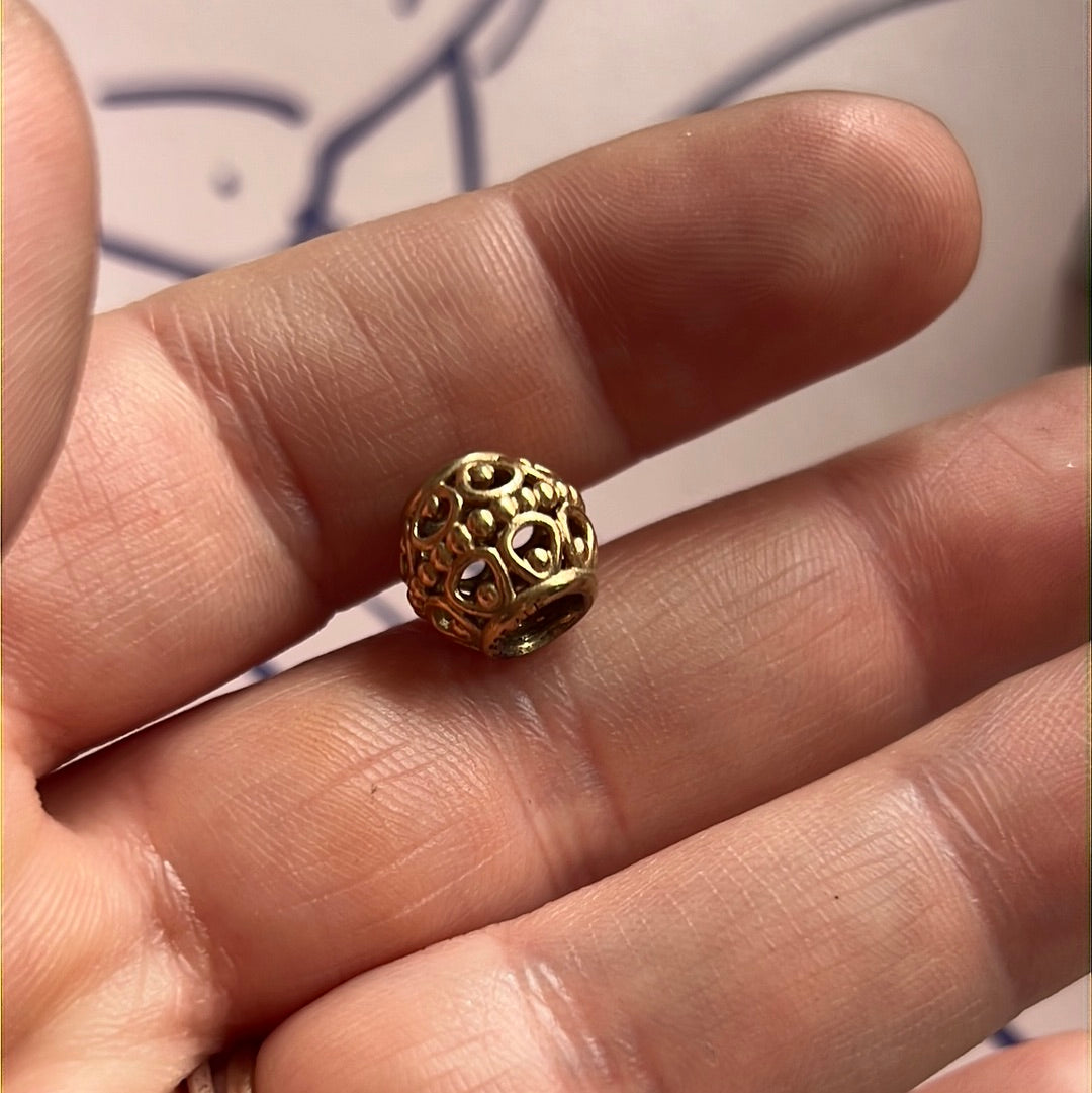 Genuine Pandora Solid Gold 14ct Filigree Openwork Enchanted Charm