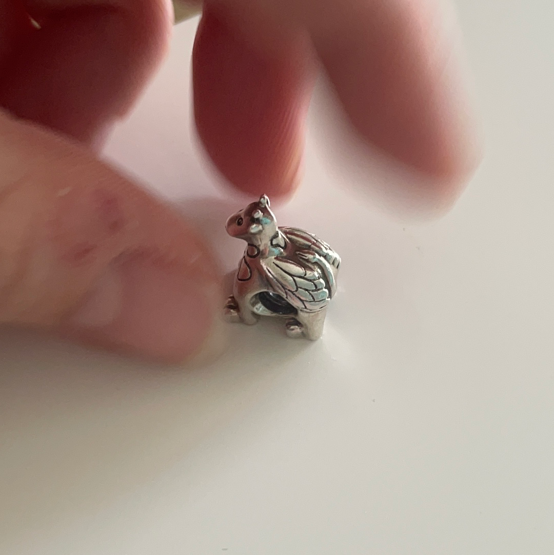 Genuine Pandora Retired Staff Only VERY RARE Winniper Charm HTF