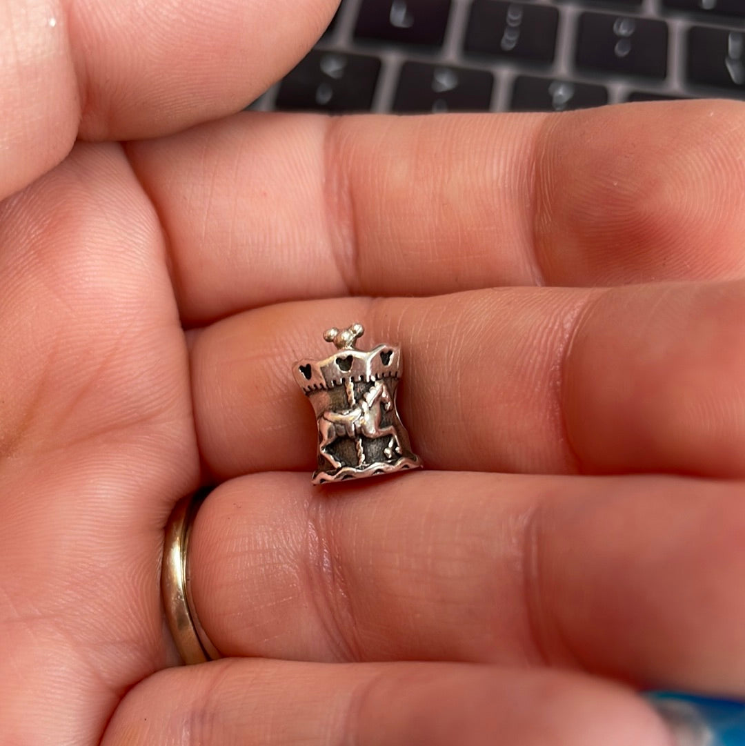 Genuine Pandora Disney Parks Merry Go Round Charm