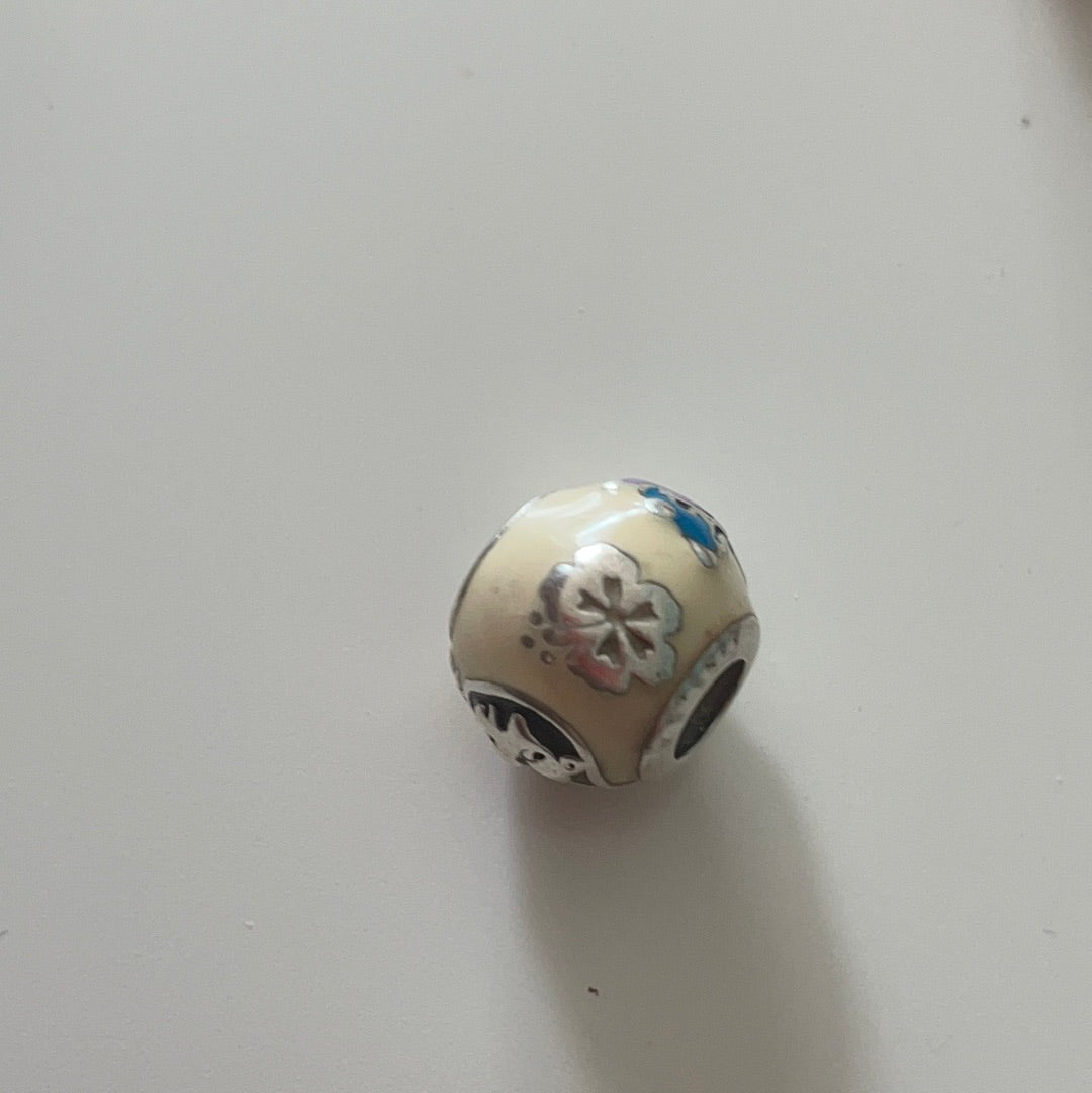 Genuine Pandora Disney Lilo and Stitch Charm Enamel Ball Ohana