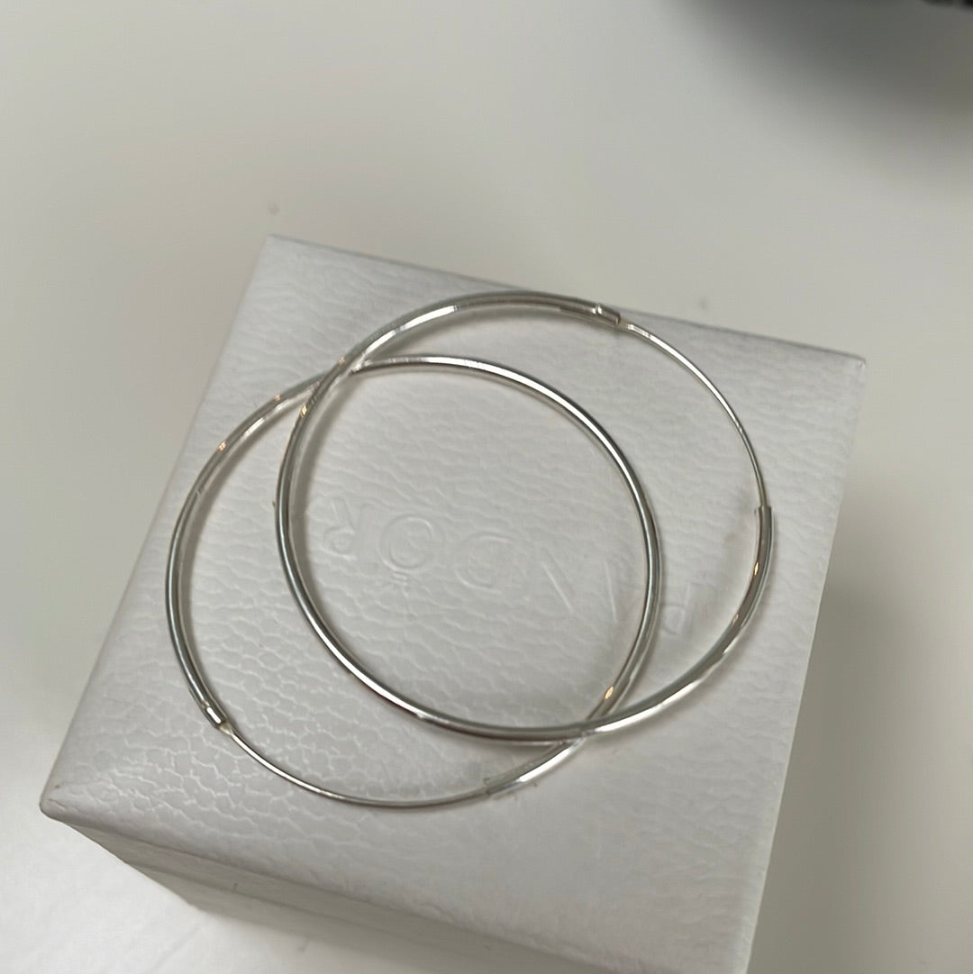 Sterling Silver Hoop Earrings