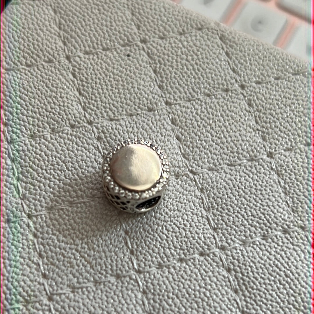 Genuine Pandora Pave Fern NZ New Zealand Travel Charm