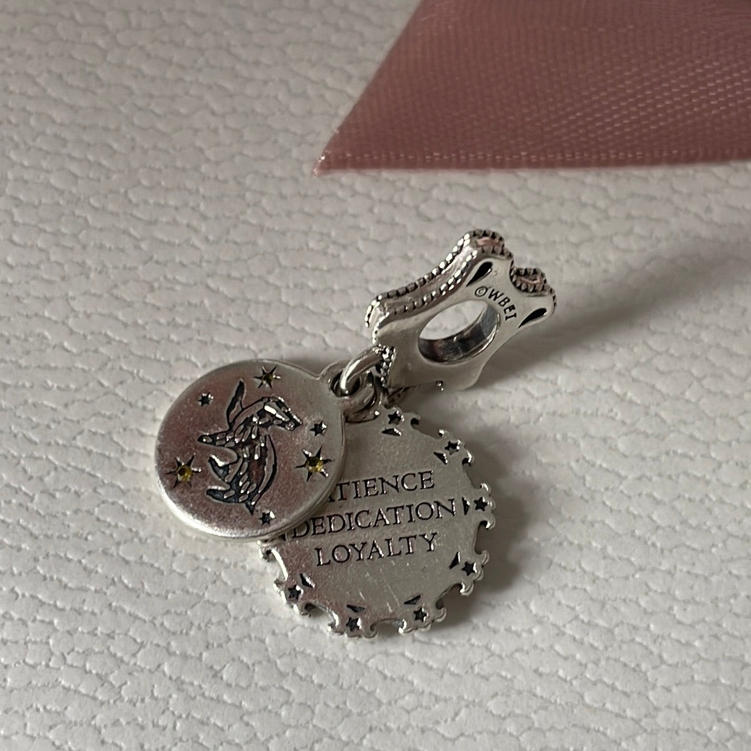 Genuine Pandora Harry Potter Charm Hufflepuff House