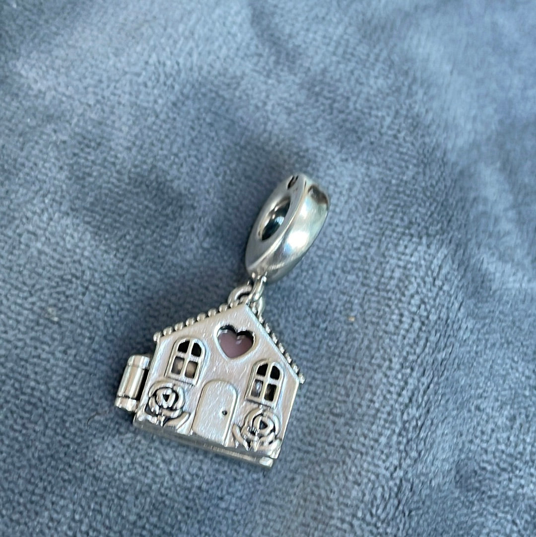 Genuine Pandora Dangle Mum's House Openable Dangle Charm