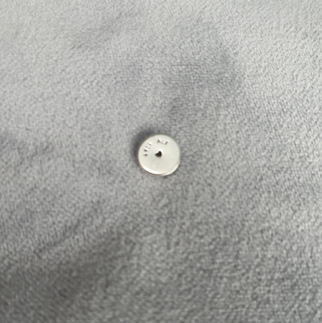 Genuine Pandora Garnet Red Disc Petite Charm