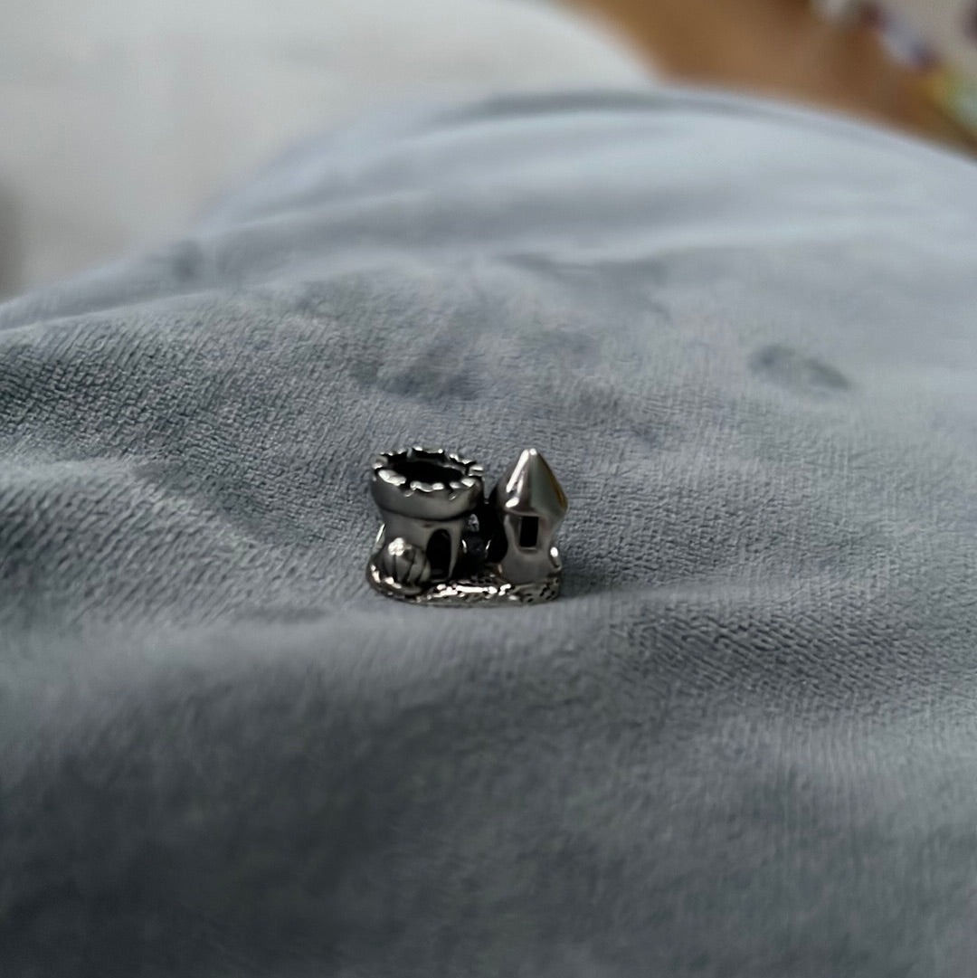 Genuine Chamilia Sandcastle Beach Travel Charm Holiday RARE