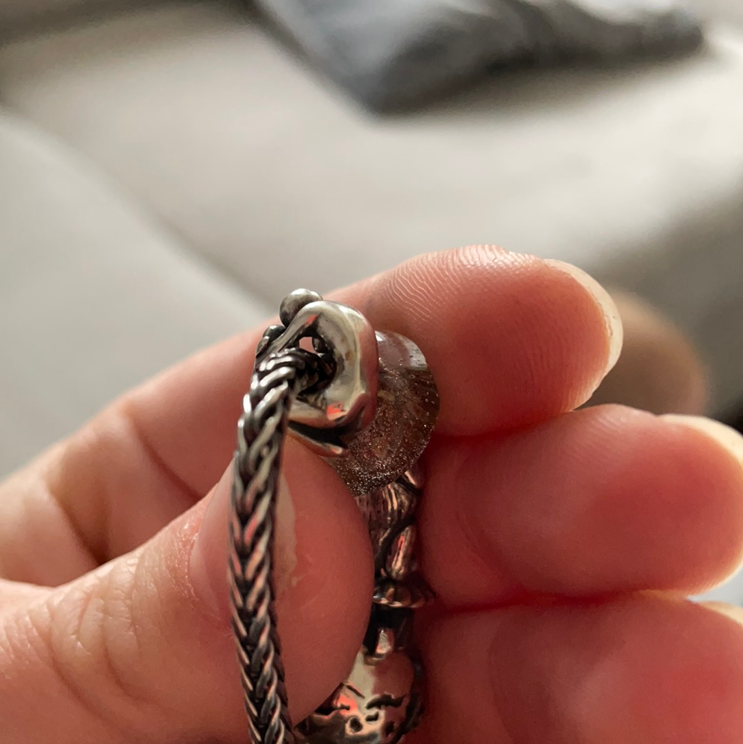 Genuine Trollbeads Maternal Love Mother and Child  Charm
