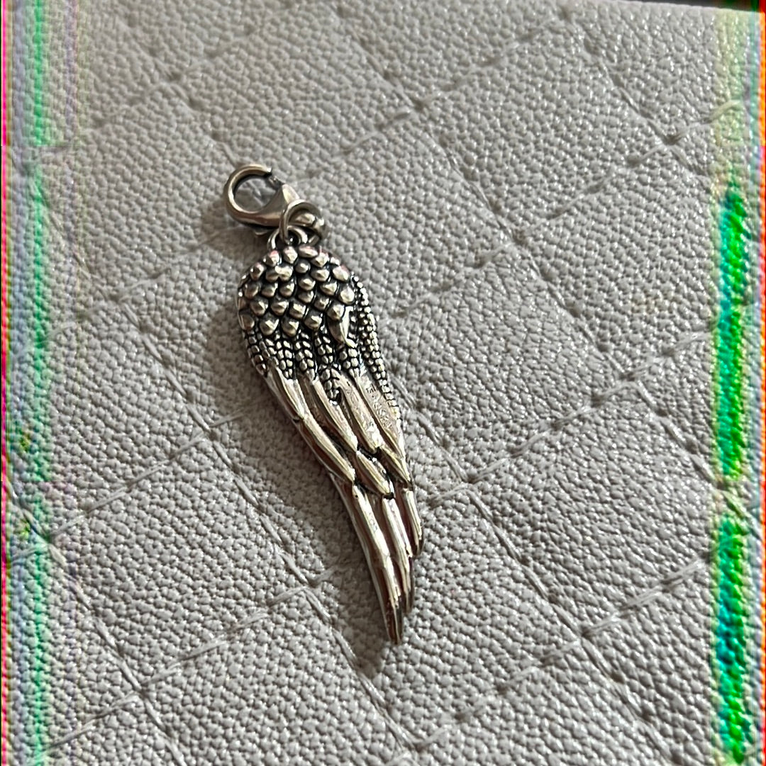 Genuine Thomas Sabo Enamel Parrot Feather Clip Charm
